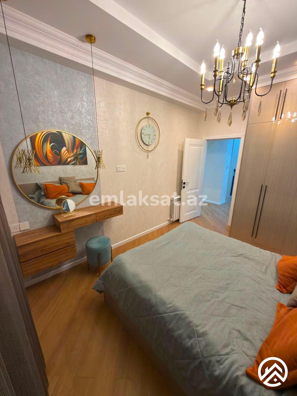 Kirayə (aylıq) 3 otaq yeni tikili 100 m², Nəsimi — Mənzil, Bakı (9)