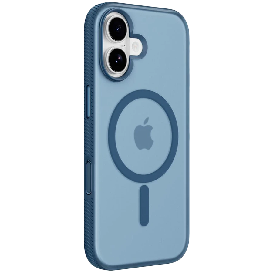 Qoruyucu örtük Belkın Grip Series MagSafe ilə iPhone 17 üçün, Tünd-göy — Bakı