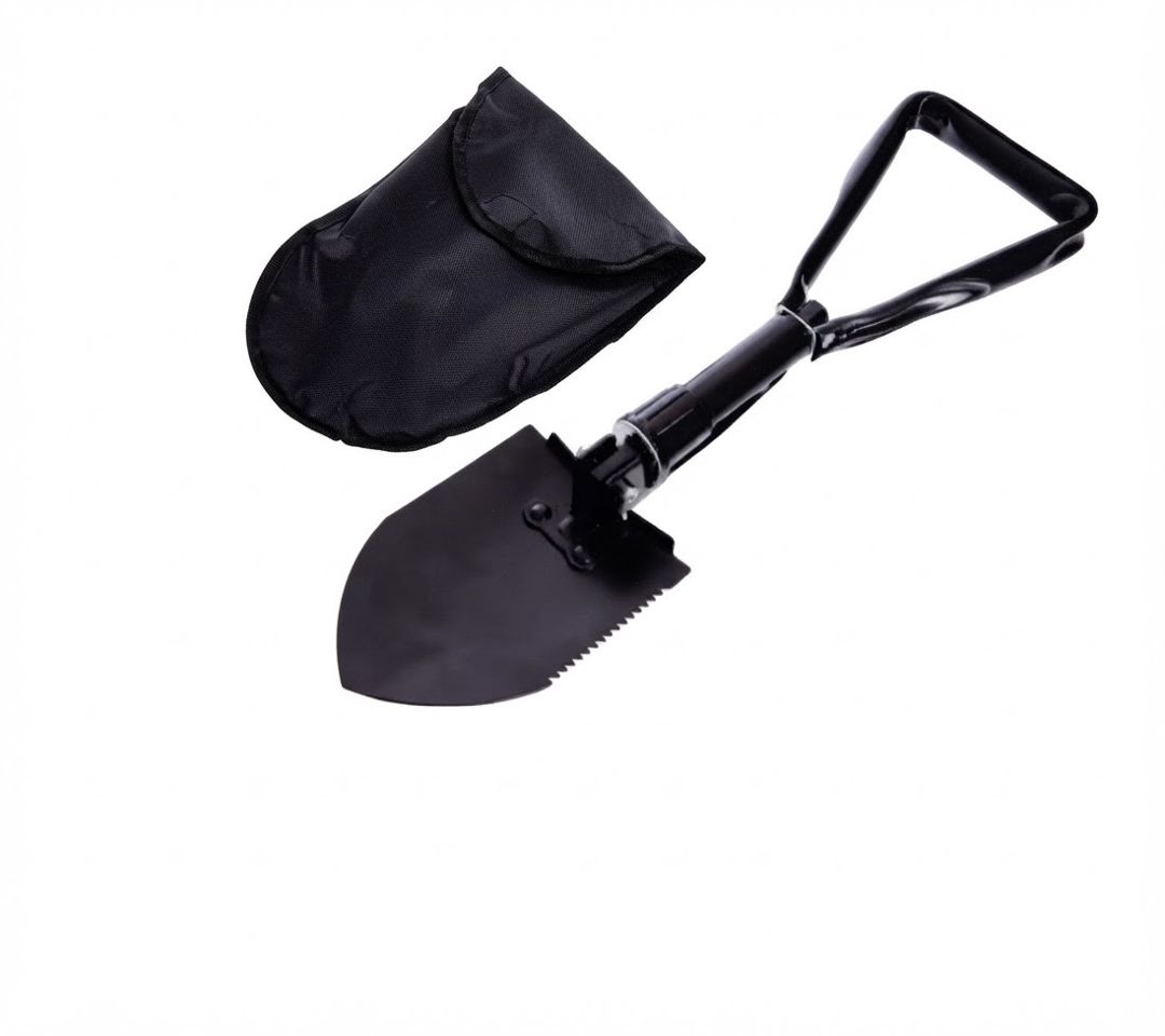 Yığılan kürəkcik kempinq və bağ üçün, metal, qara — Mallar, Bakı