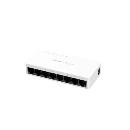 Reyee Switch RG-ES08G-L (8-Port 10/100/1000 Mbps Unmanaged Non-PoE Switch, Plastic Case) — Kommutatorlar və marşrutlayıcılar, Bakı