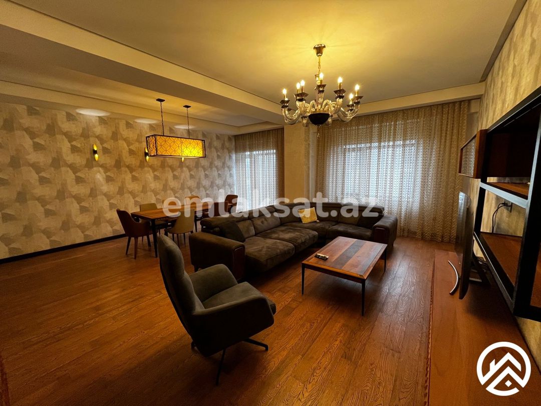 Kirayə (aylıq) 2 otaq yeni tikili 158 m², Ağ şəhər — Mənzil, Bakı (3)