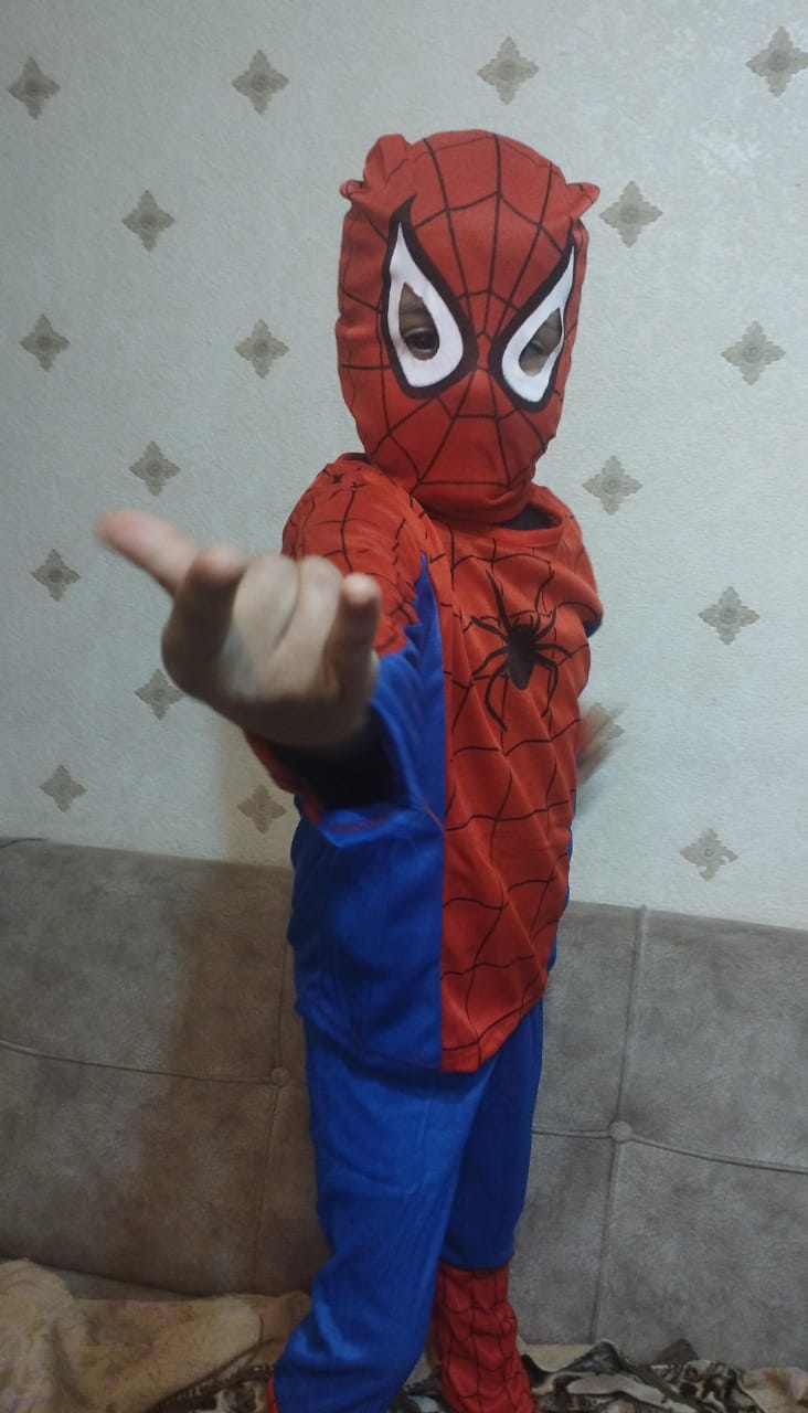 Spiderman geyimi uşaqlar üçün (kod: nl53097-45) — Qızlar üçün karnavaları və milli kostyumlar, Bakı (4)