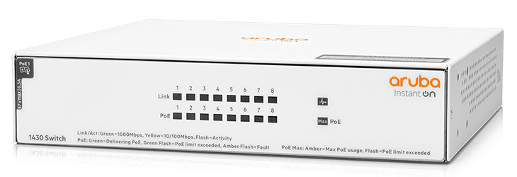 Aruba IOn 1430 8G 64W R8R46A Aruba Switch — Kommutatorlar və marşrutlayıcılar, Bakı