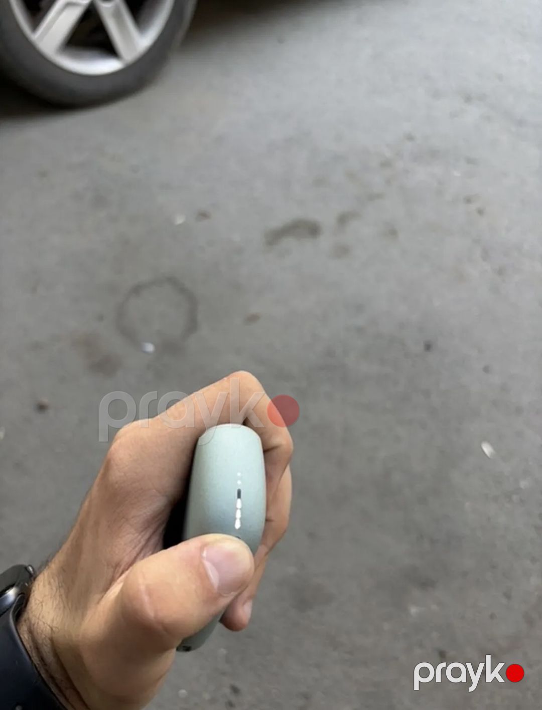 Elektronik siqaret açıq göy rəngli — Elektronik siqaretlər, Bakı (6)