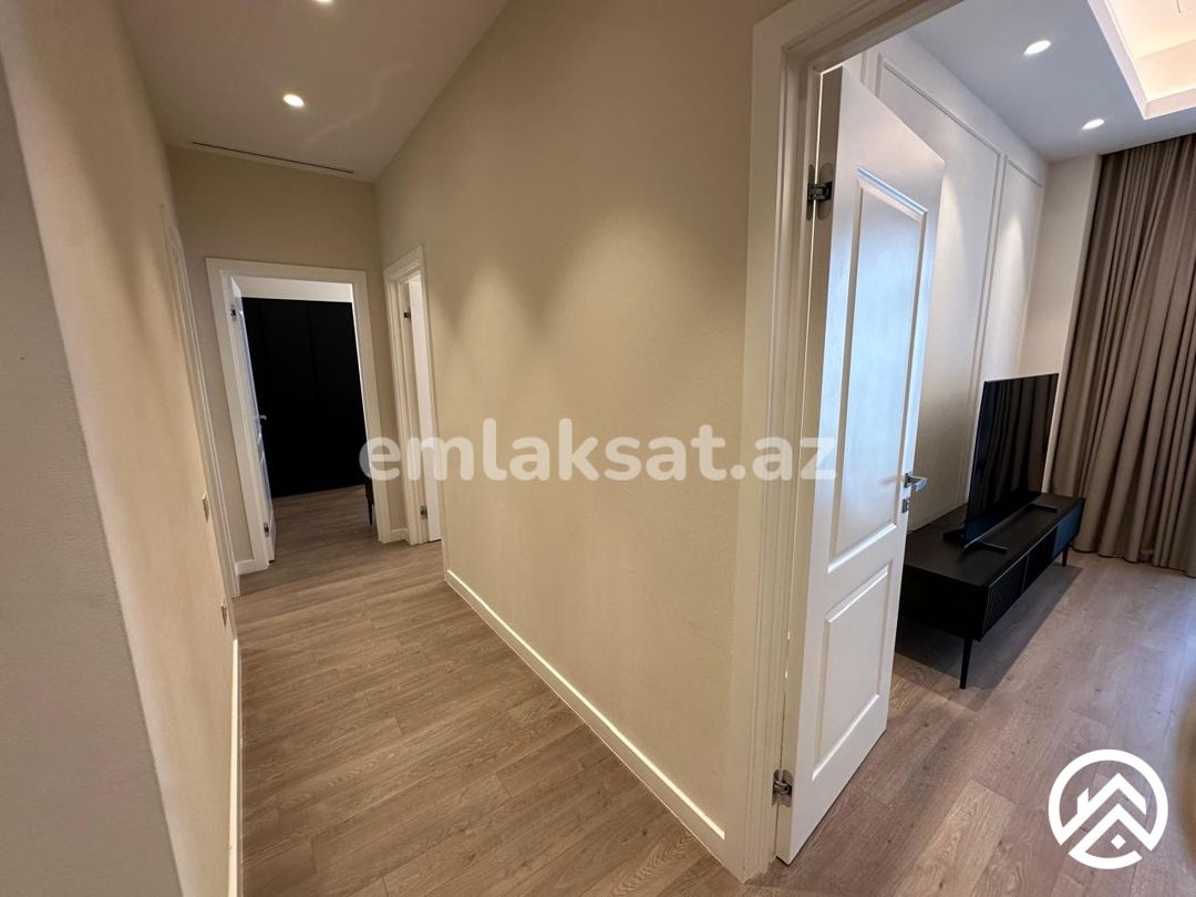 Kirayə (aylıq) 3 otaq yeni tikili 105 m², Ağ şəhər — Mənzil, Bakı (5)