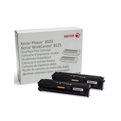 Kartric Xerox PH3020/WC3025 Black (2*1500 стр) İkiqat qablaşdırma — Bakı