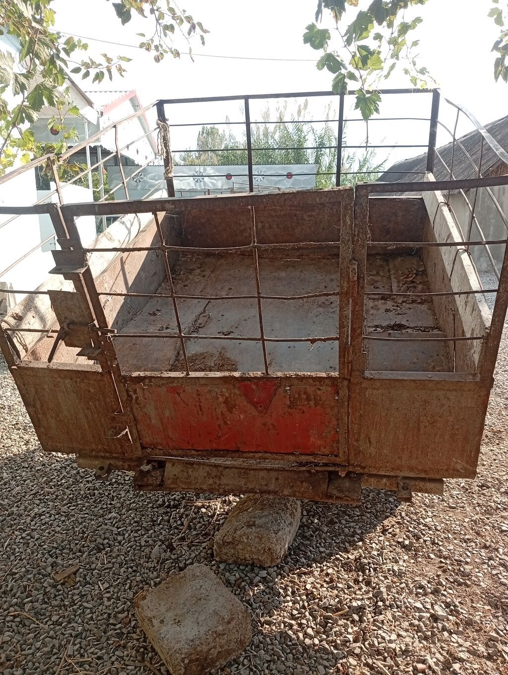 2 oxlu kənd təsərrüfatı qoşqusu - Ümumi təyinatlı daşıma üçün metal — Yardımçı qoşqular, İsmayıllı (5)