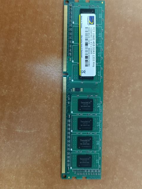 Masaüstü kompüter üçün DDR3 4GB RAM modul - Brend: TwinMOS - Tutum: 4 — Bakı
