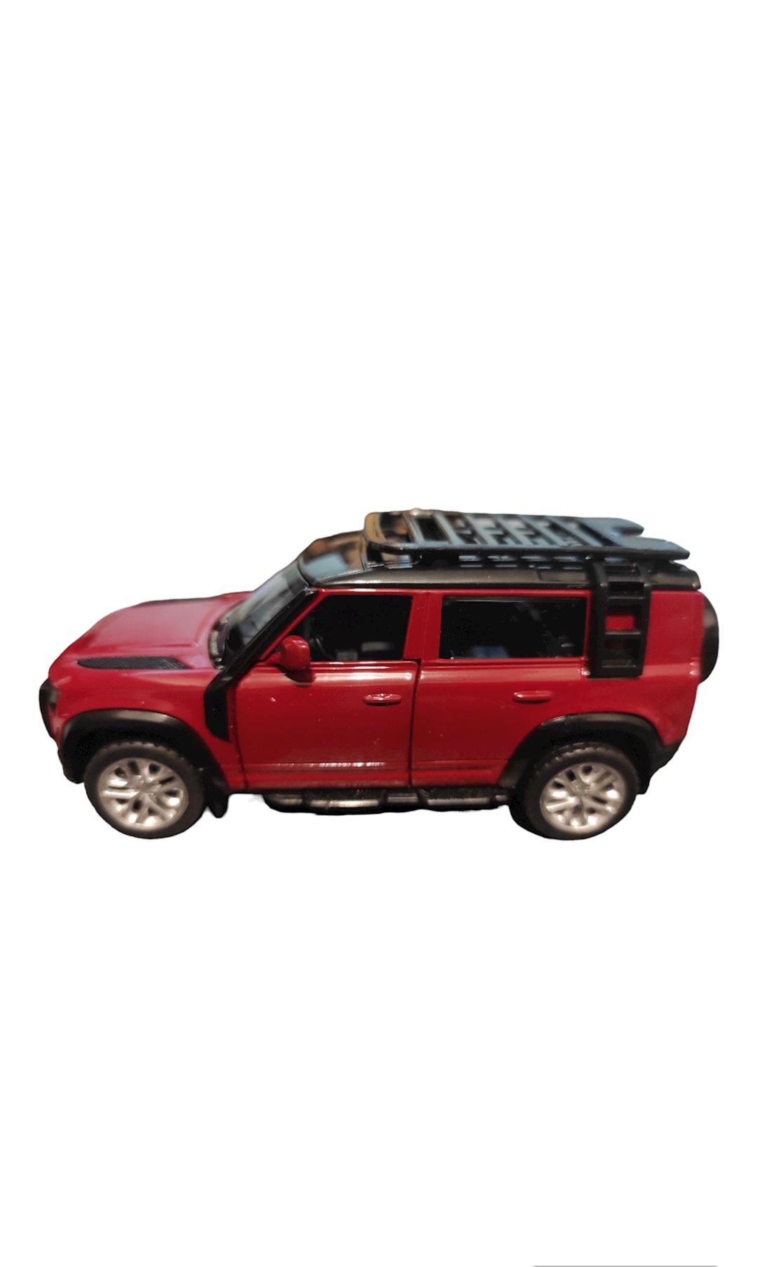 Yolsuzluq avtomobili Ideal Land Rover Defender 110, metal, qırmızı, 10 sm — Mallar, Bakı (2)