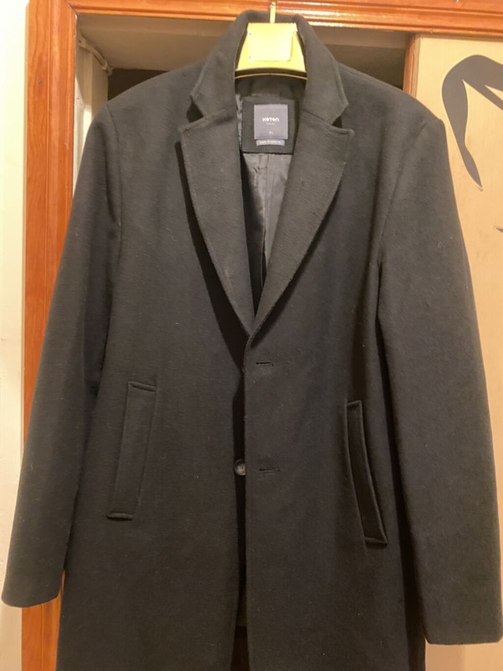 Koton Casual kişi palto - Rəng: qara - Ölçü: L; XL - İstehsal — Palto, Bakı (3)
