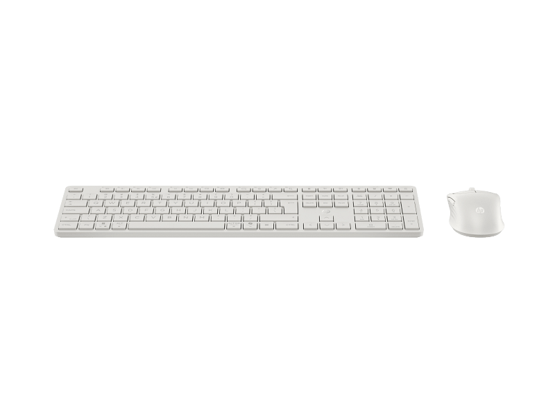 Klaviatura Mouse dəsti HP Multi-Device Dual-Mode Mouse and Keyboard Combo 490C Russ White — Kompüterlər və noutbuklar, Bakı (2)