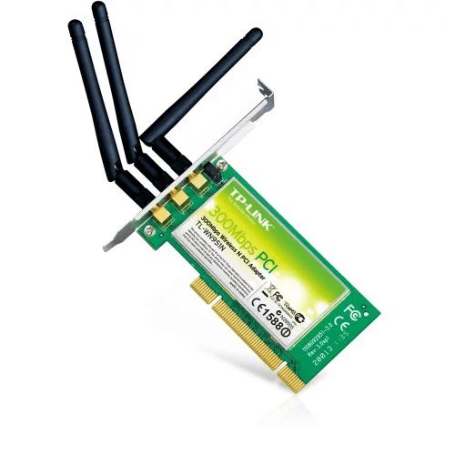 N300 Wi-Fi PCI-Adapter 300Mbit/s TPLink TL-WN951N — Şəbəkə və server avadanlığı, Bakı