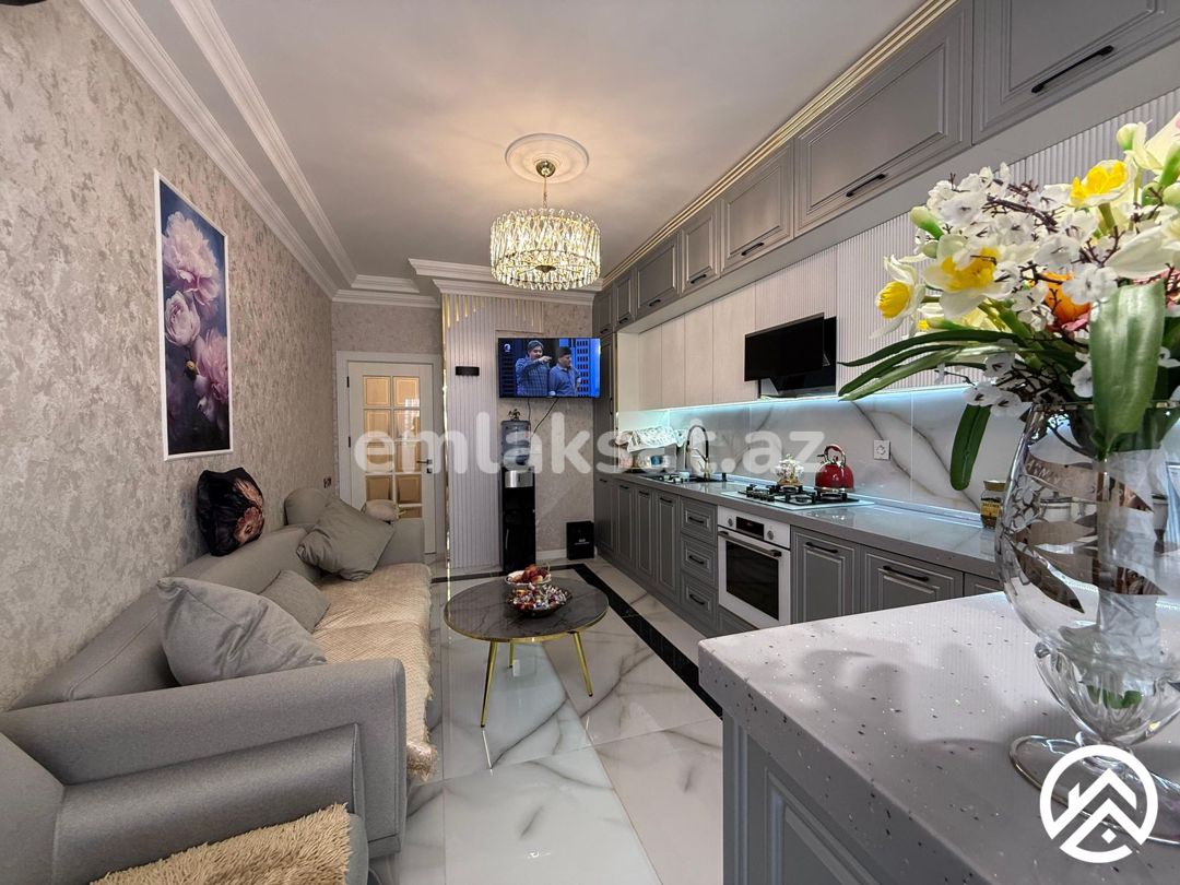 Satılır 4 otaq yeni tikili 114 m², Həzi Aslanov metrosu — Mənzil, Bakı (6)