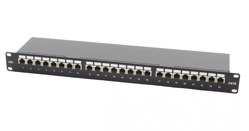 Rack üçün CAT6 24 ports FTP Patch Panel — Şəbəkə və server avadanlığı, Bakı