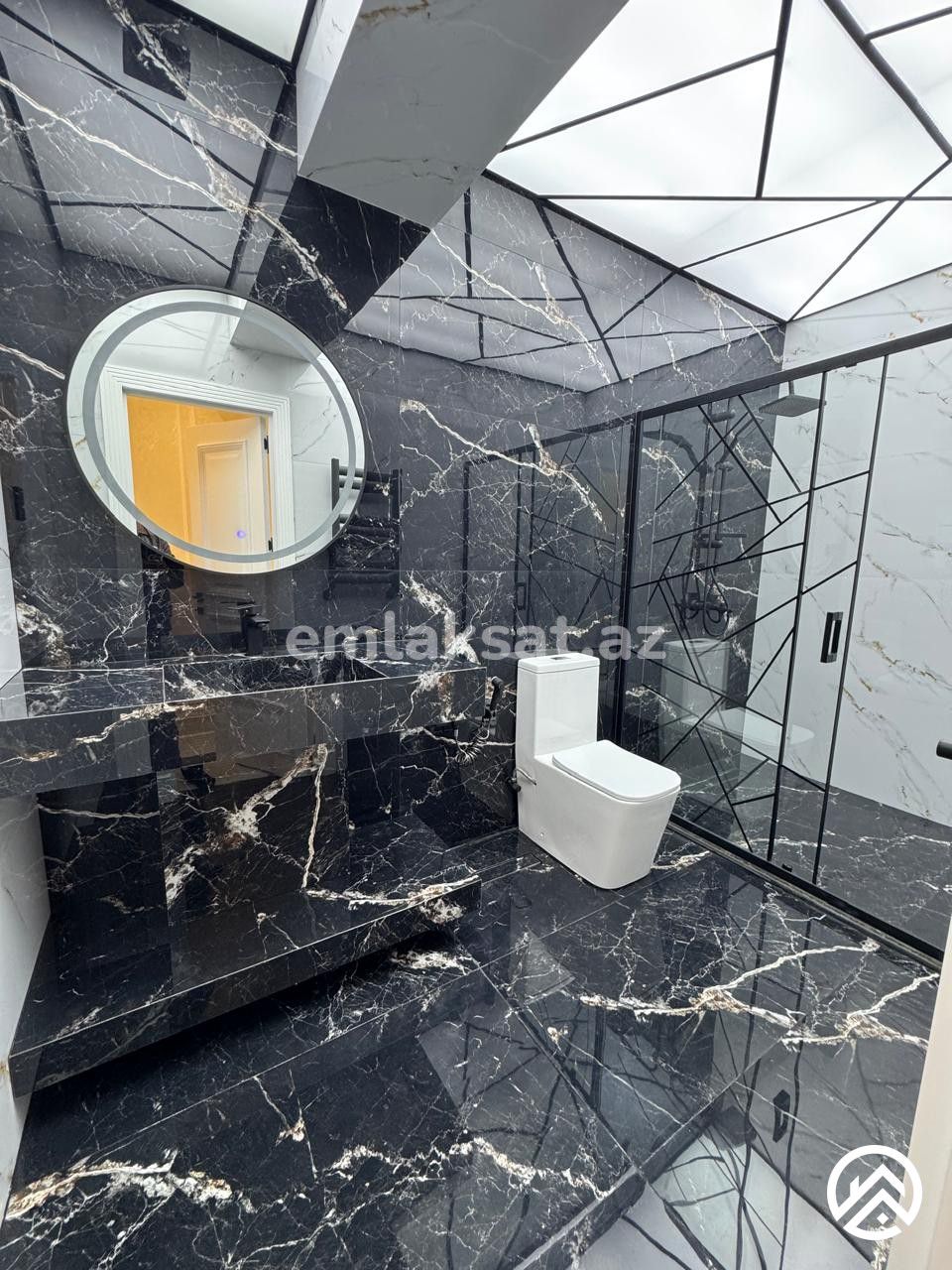 Satılır 3 otaq yeni tikili 135 m², İnşaatçılar metrosu — Mənzil, Bakı (12)
