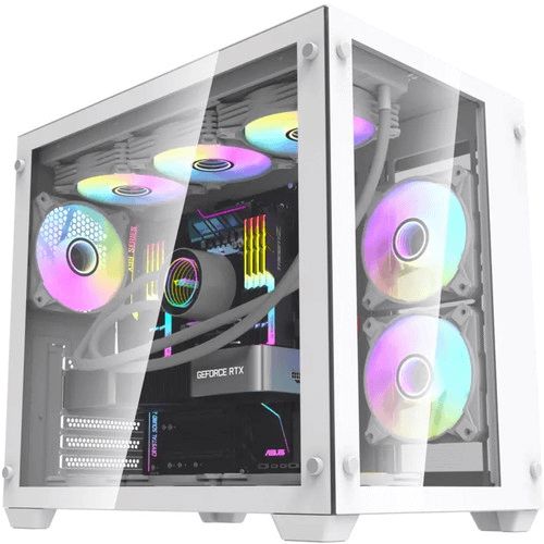 Case Aigo DarkFlash C285 White — Korpuslər, Bakı