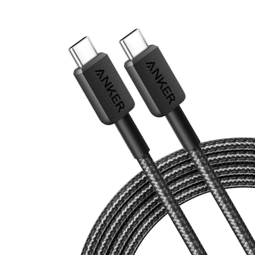 Kabel Anker 322 Usb-c to Usb-c 3ft Black (A81F5H11) — Smartfon üçün kabelləri və keçidçilər, Bakı (2)