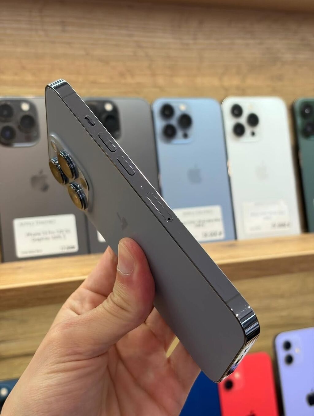 IPhone 13 Pro, 128 GB, Sierra Blue, Zəmanət, Simsiz şarj, Face ID — Apple iPhone, Digah (3)