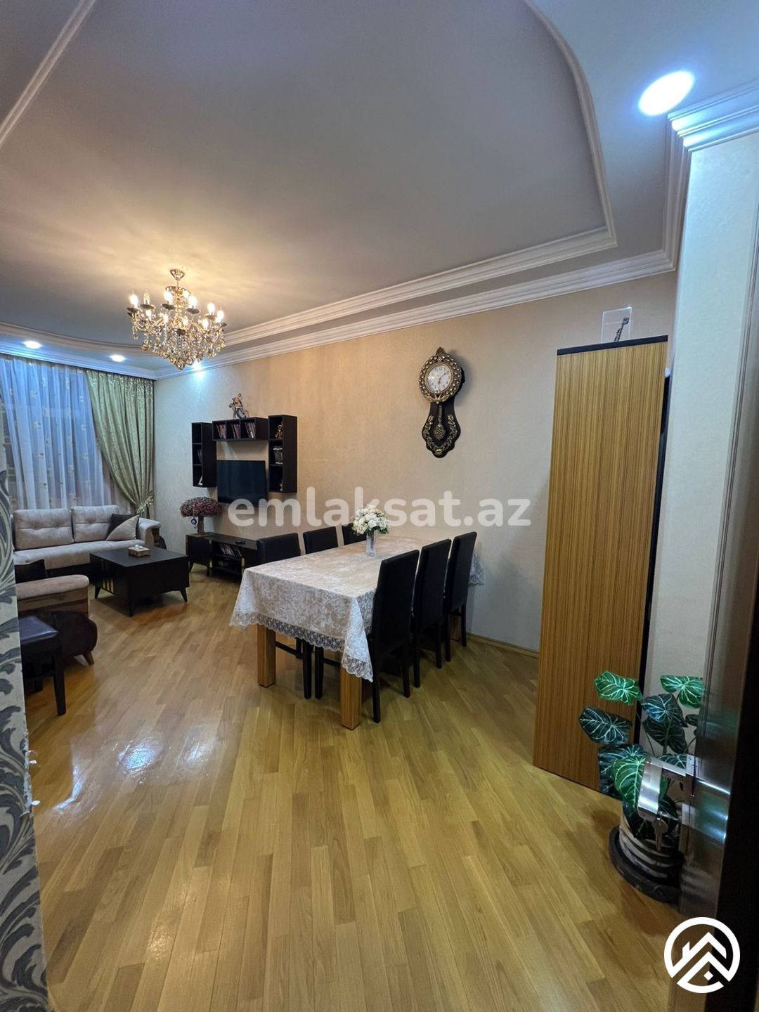 Satılır 4 otaq yeni tikili 140 m², İnşaatçılar metrosu — Mənzil, Bakı (4)