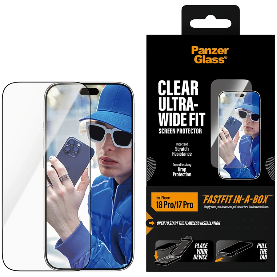 Qoruyucu şüşə Panzerglass iPhone 17 Pro/18 Pro üçün — Şarj cihazları, Bakı