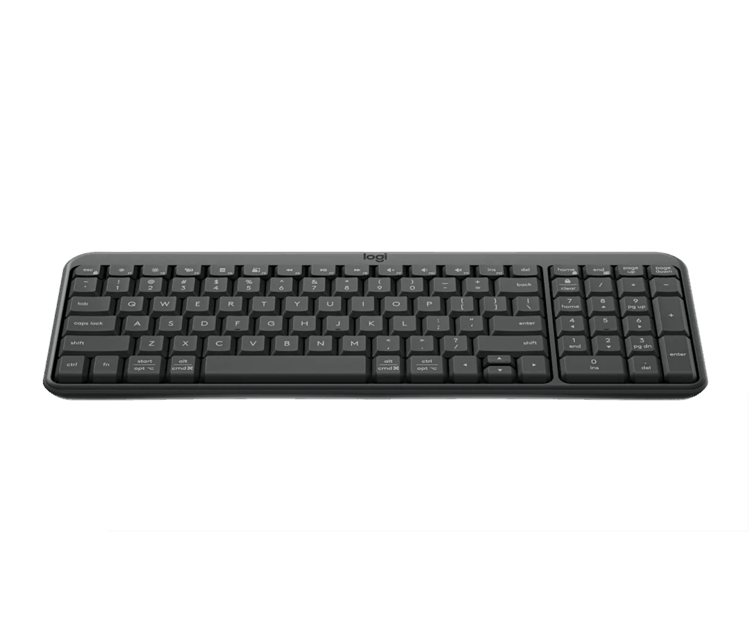 Logıtech K250 Compact Bluetooth Wireless Keyboard - Graphıte - RUS - 2.4GHZ/BT - INTNL-973 920-013452 — Kompüterlər və noutbuklar, Bakı (2)