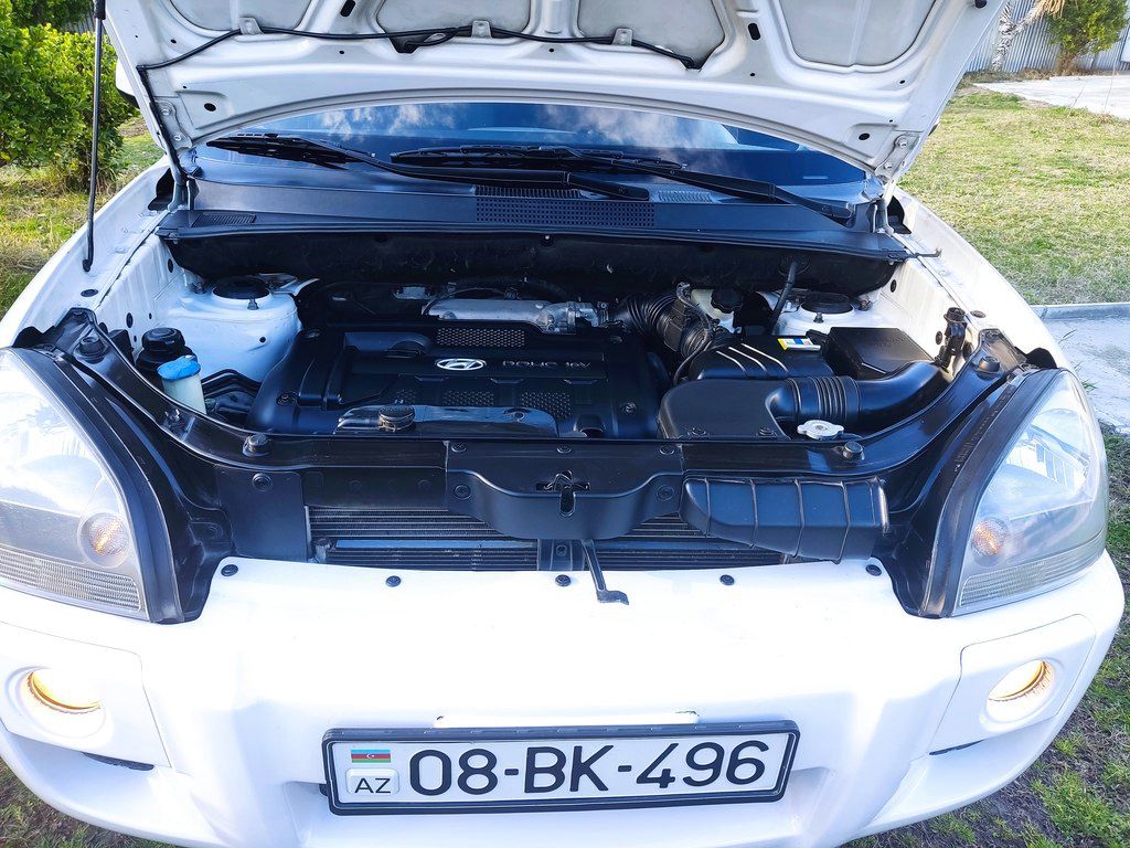 Hyundai Tucson, 2.0 L, 2007 il, 185 000 km 08-BK-496 — Avtomobillər, Balakən (6)