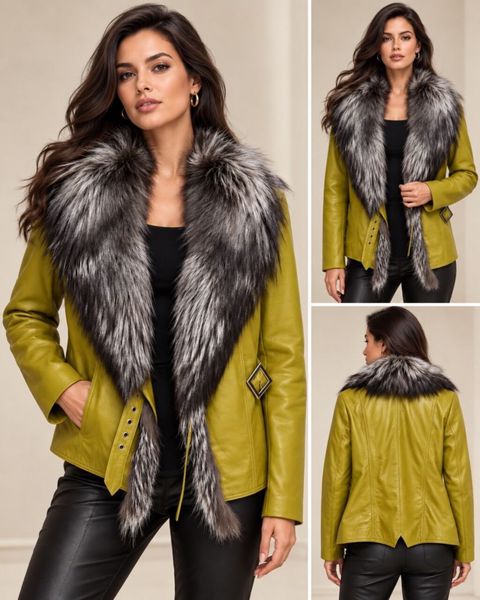 Dəri kurtka, 3XL — Bakı
