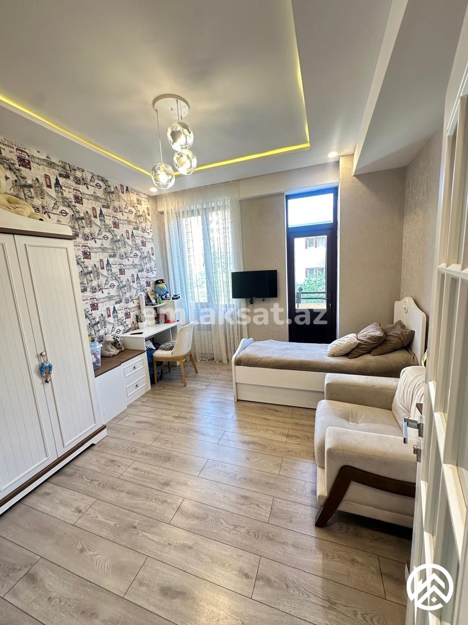 Satılır 3 otaq yeni tikili 130 m², Nərimanov — Mənzil, Bakı (6)