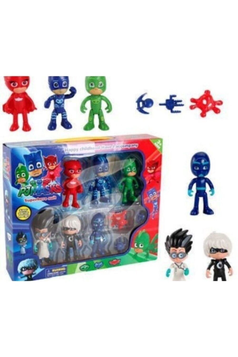 Oyun dəsti PJ Masks Justice League Heroes, plastik, rəngbərəng, 3 yaşdan — Mallar, Bakı (2)
