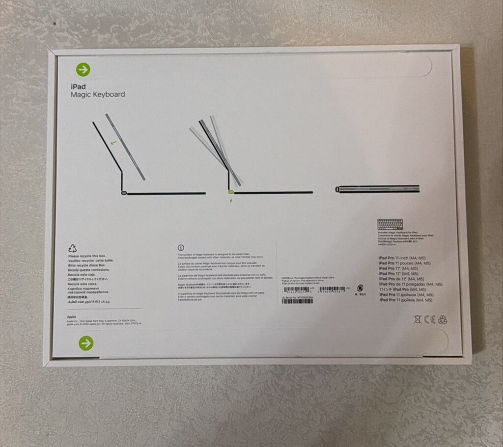 Apple iPad Magic Keyboard Orginal baglı qutu mehsul — Klaviaturalar və siçanlar, Bakı (2)