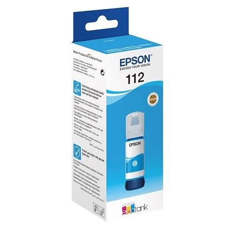 Epson Kartric 112 ecotank cyan ınk bottle C13T06C24A — Printerləri, Bakı