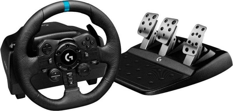 Oyun sükanı Logıtech G923 Racing Wheel and Pedals for PS4 and PC - USB- Plugc - Emea - EU 941-000149 — Kompüterlər və noutbuklar, Bakı