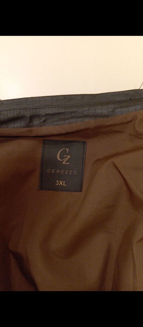 Kurtka, Dəri, Payız, 3XL — ferid