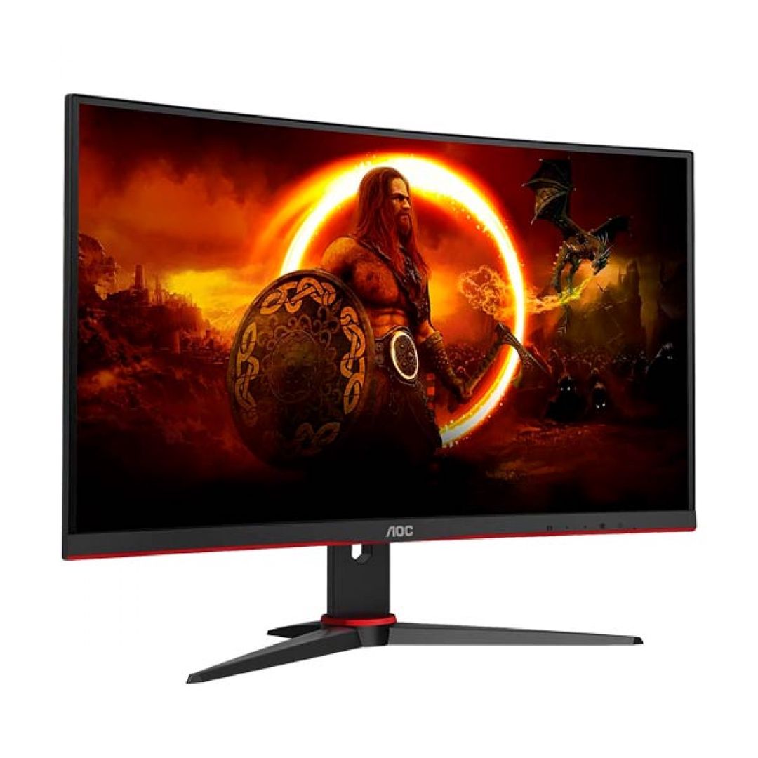 AOC C24G2AE/BK 165Hz Curved Gaming Monitor — Monitorlər, Bakı (2)