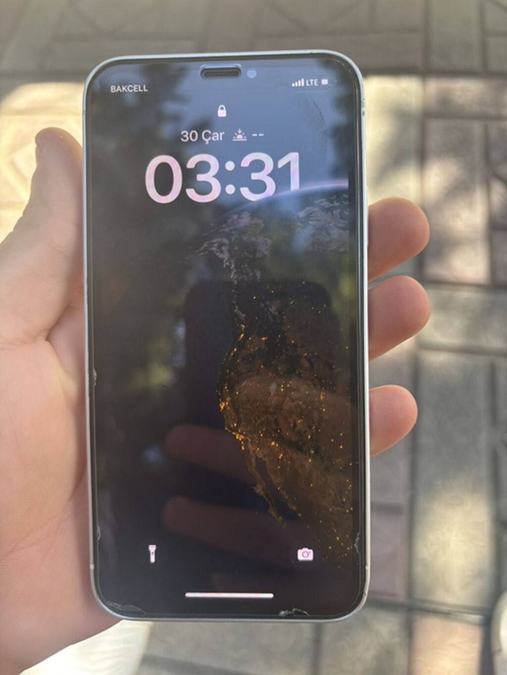IPhone modelləri üçün arxa korpus/keis - Rəng: gümüşü-ağ - Material — Digər, Sumqayıt (3)
