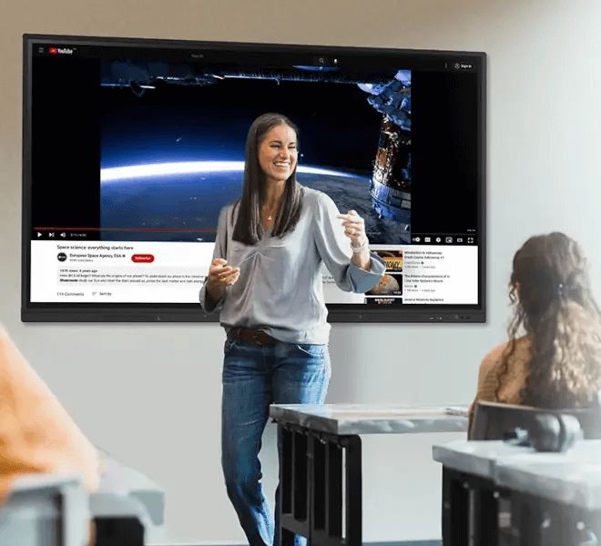 İnteraktiv lövhə OneScreen 55 inch 4K UHD touchscreen with 8GB RAM, 64 GB Storage and Android 11 TL7-55 — İnteraktiv panellər və LED ekranlar, Bakı (3)