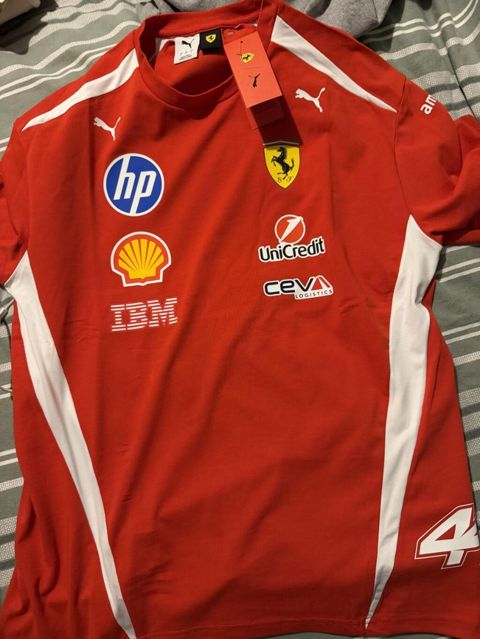 Futbolka, Puma, L, rəng - Qırmızı — Bakı