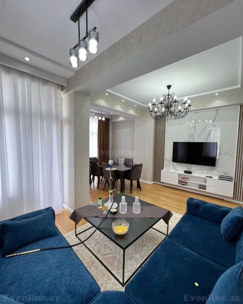 Satılır 3 otaqlı Mənzil Yeni tikili 115 m² Bakı, Binəqədi r., Nəsimi m — Bakı