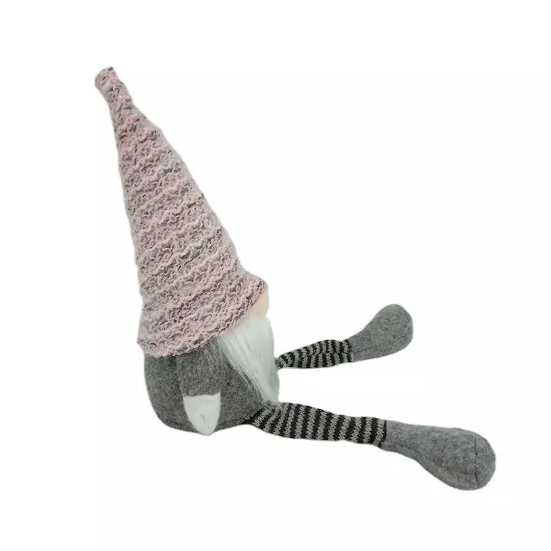 Cırtdan Grinch Gnome RSny1, 7x6.7x33 sm, boz/çəhrayı — Mallar, Bakı (3)