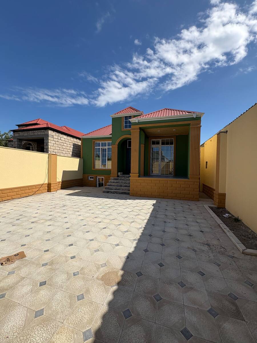 Satılır 4 otaqlı həyət evi/bağ evi 100 m² — Ev, villa, Bakı (9)