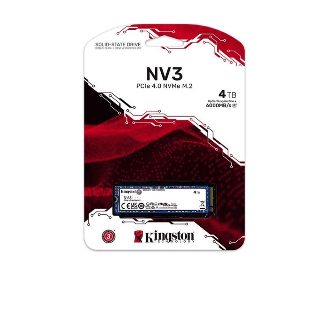 Kingston 4000GB NV3 M.2 PCIe 4.0 SSD SNV3S/4000G — Sabit diskləri, Bakı (2)