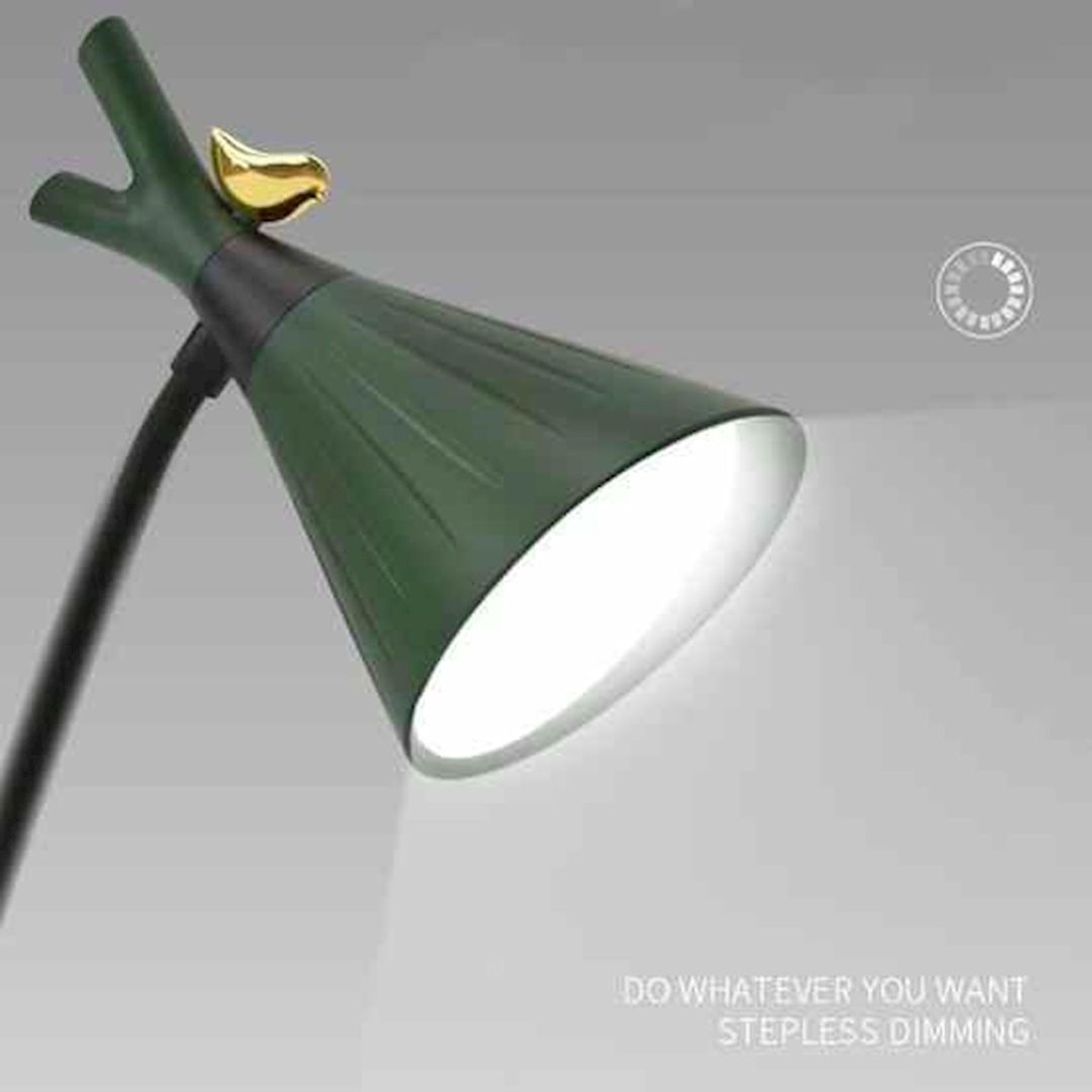 Masaüstü çıraq Givelong Forest Bird LED Touch GL361 Green — Mallar, Bakı (3)