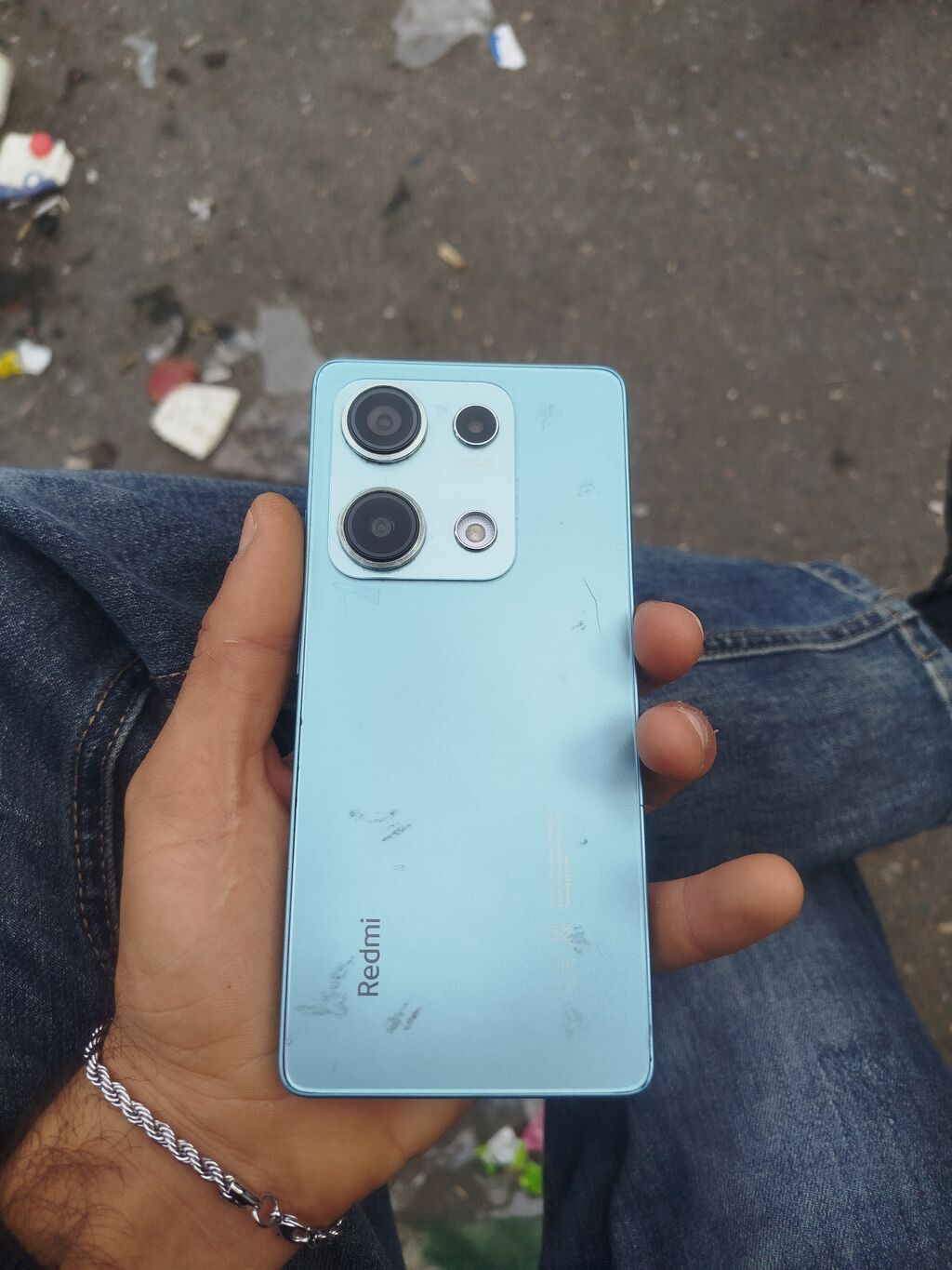 Redmi Note 14S, 256 GB, rəng - Göy, Zəmanət, Sensor, Barmaq izi — Xiaomi, Mehdiabad (2)