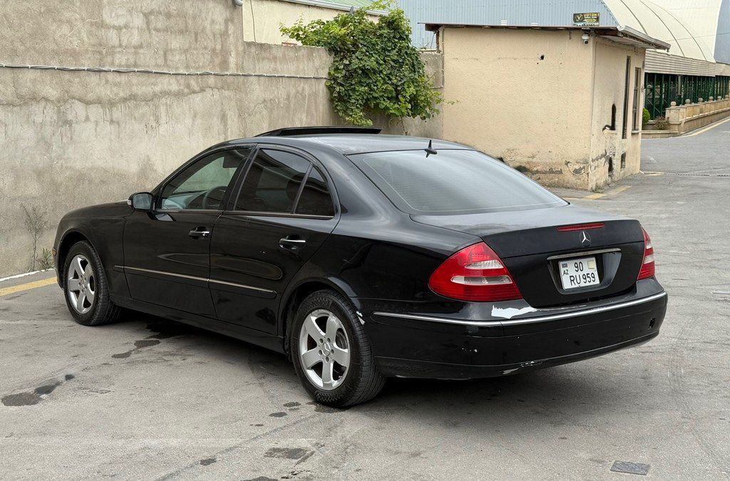 Mercedes E 320 4MATIC, 3.2 L, 2004 il, 248 000 km 90-RU-959 — Avtomobillər, Bakı (10)
