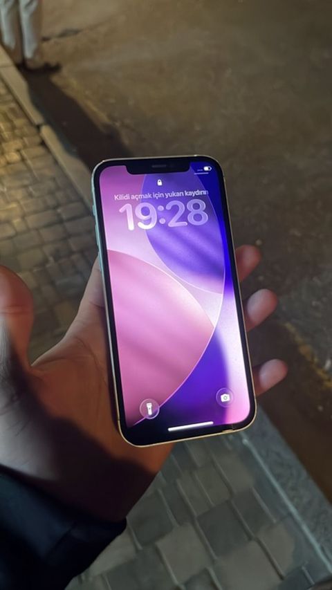 IPhone 12, 64 GB, Ağ, Qırıq — Saray