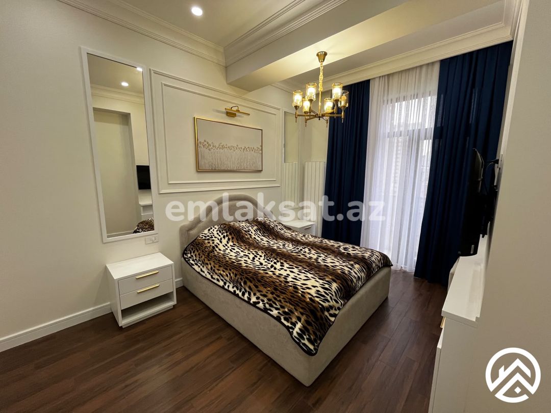 Kirayə (aylıq) 3 otaq yeni tikili 120 m², Nəsimi — Mənzil, Bakı (10)