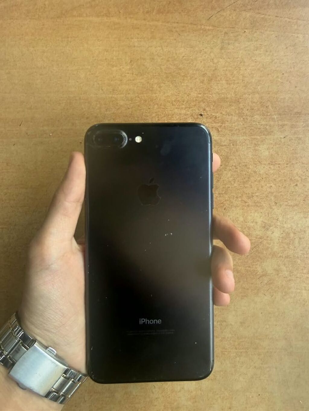 IPhone 7 Plus, 128 GB, Jet Black, Barmaq izi — Apple iPhone, Bakı (3)