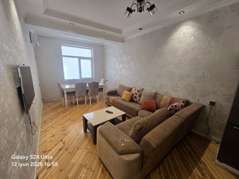 İcarəyə verilir 2 otaqlı yeni tikili 61 m² — Bakı