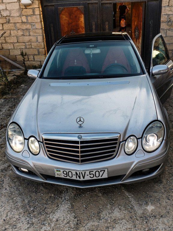 Mercedes E 220, 2.2 L, 2003 il, 360 000 km 90-NV-507 — Avtomobillər, Bakı (3)
