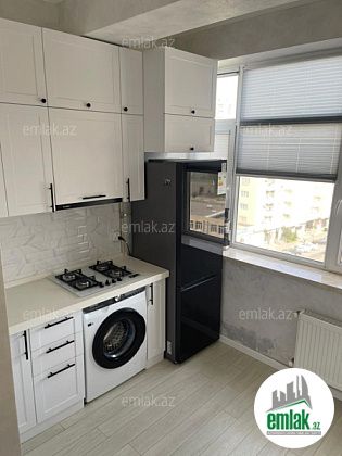 Satılır 1 otaqlı 40 m² yeni tikili Yasamal r — Mənzil (7)